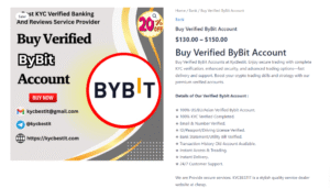 Buy Verified ByBit Account 