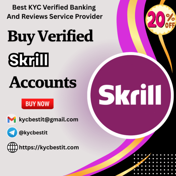 Buy Verified Skrill Accounts