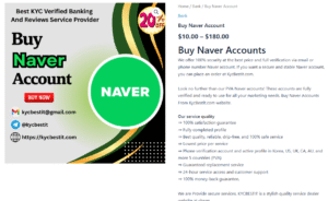 Buy Naver Account