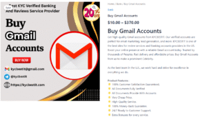 Buy Gmail Accounts 